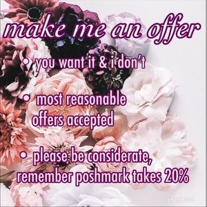 always open to offers and trades ☺️